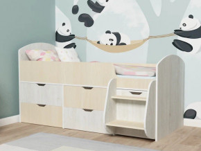 Кровать Малыш-7 Винтербер-Дуб в Троицке - troick.magazinmebel.ru | фото - изображение 1