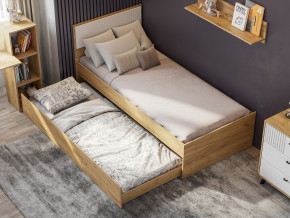 Кровать одинарная Милан выкатная с настилом в Троицке - troick.magazinmebel.ru | фото