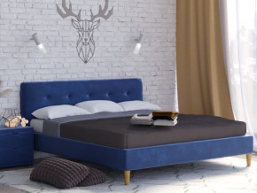 Кровать Пайли 1600 синий в Троицке - troick.magazinmebel.ru | фото - изображение 2