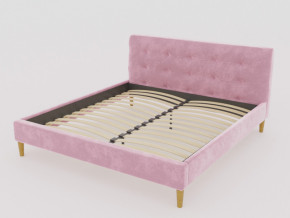Кровать Пайли 1800 розовый в Троицке - troick.magazinmebel.ru | фото