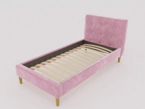 Кровать Пайли 900 розовый в Троицке - troick.magazinmebel.ru | фото