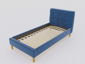 Кровать Пайли 900 синий в Троицке - troick.magazinmebel.ru | фото - изображение 1