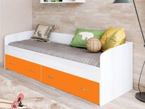 Кровать с выкатными ящиками Винтерберг, оранжевый в Троицке - troick.magazinmebel.ru | фото - изображение 1