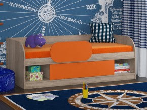 Кровать Соня 4 сонома-оранжевый в Троицке - troick.magazinmebel.ru | фото - изображение 3
