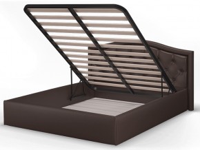 Кровать Стелла 1600 подъемная коричневая в Троицке - troick.magazinmebel.ru | фото - изображение 2