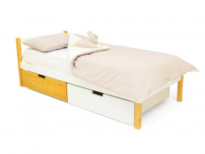 Кровать Svogen classic с ящиками дерево-белый в Троицке - troick.magazinmebel.ru | фото