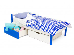 Кровать Svogen classic с ящиками сине-белый в Троицке - troick.magazinmebel.ru | фото - изображение 3
