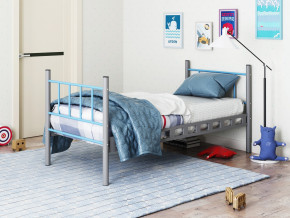Кровать-трансформер Мальта серый с голубым в Троицке - troick.magazinmebel.ru | фото - изображение 4
