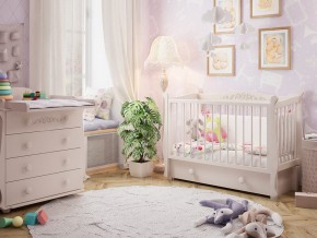Кроватка детская белая Джулия в Троицке - troick.magazinmebel.ru | фото - изображение 2