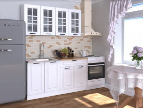 Кухонный гарнитур 6 Белый Вегас 1600 мм в Троицке - troick.magazinmebel.ru | фото - изображение 1