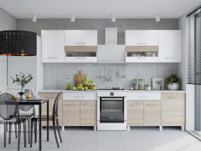 Кухонный гарнитур Trend 1200 мм сонома-белый в Троицке - troick.magazinmebel.ru | фото - изображение 3