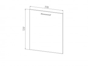 П 60 Комплект для посудомоечной машины 600 мм (цоколь + фасад) ЛДСП в Троицке - troick.magazinmebel.ru | фото