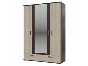 Шкаф 4-х дверный с ящиками Даллас 4-4818 в Троицке - troick.magazinmebel.ru | фото - изображение 2