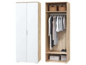 Шкаф для одежды 2-х дверный Сканди белый в Троицке - troick.magazinmebel.ru | фото