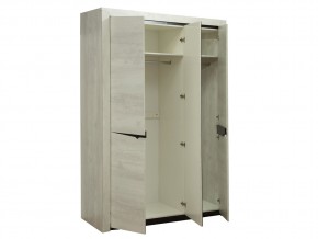 Шкаф для одежды 33.02 Лючия бетон в Троицке - troick.magazinmebel.ru | фото - изображение 2