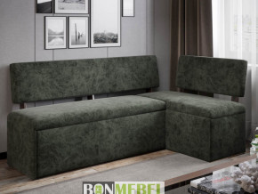 Скамья угловая со спальным местом Монреаль ткань зеленая в Троицке - troick.magazinmebel.ru | фото - изображение 1