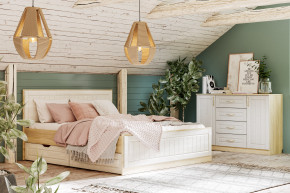 Спальня Оливия с комодом в Троицке - troick.magazinmebel.ru | фото