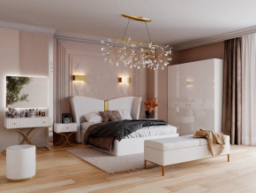 Спальня Рише белый глянец с перламутром в Троицке - troick.magazinmebel.ru | фото