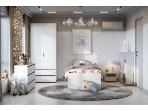 Спальня Токио Белый текстурный в Троицке - troick.magazinmebel.ru | фото - изображение 8