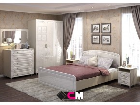 Спальня Виктория МДФ с большим комодом в Троицке - troick.magazinmebel.ru | фото - изображение 1