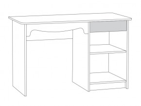 Стол письменный 12.24 Флоренция в Троицке - troick.magazinmebel.ru | фото - изображение 2