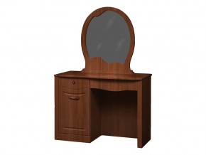 Стол туалетный с зеркалом Ева 10 темный в Троицке - troick.magazinmebel.ru | фото - изображение 1
