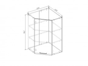 ВУ9 Модуль верхний Угловой МВУ9 в Троицке - troick.magazinmebel.ru | фото